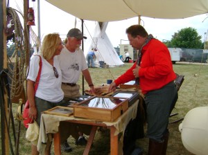 Teddy teaches about his life in Dakota Territory