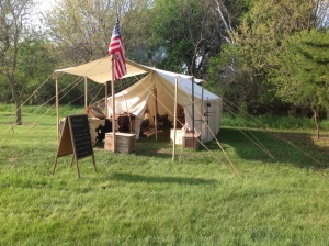TR Camp at Fort Kearny Outdoor Expo