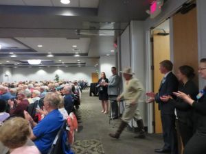 Over 500 people came out to meet Teddy in Rochester Minnesota